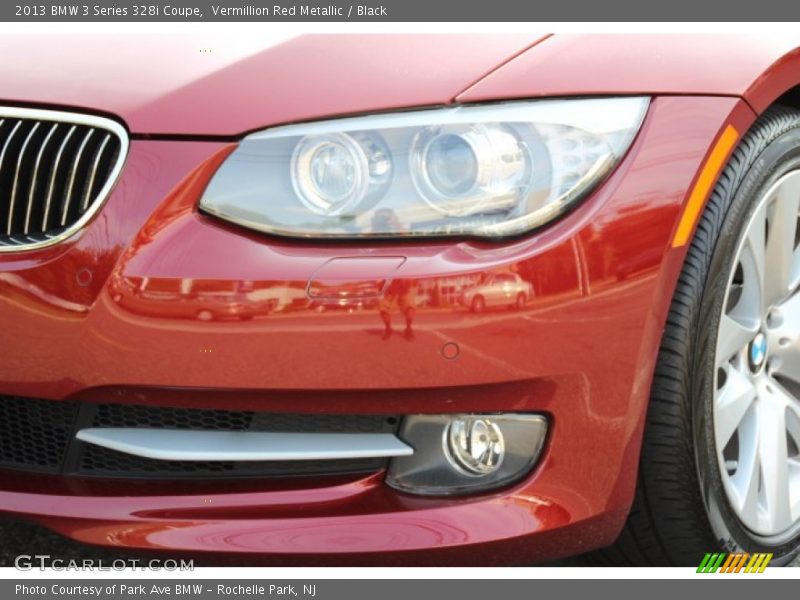 Vermillion Red Metallic / Black 2013 BMW 3 Series 328i Coupe