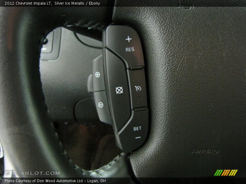 Silver Ice Metallic / Ebony 2012 Chevrolet Impala LT