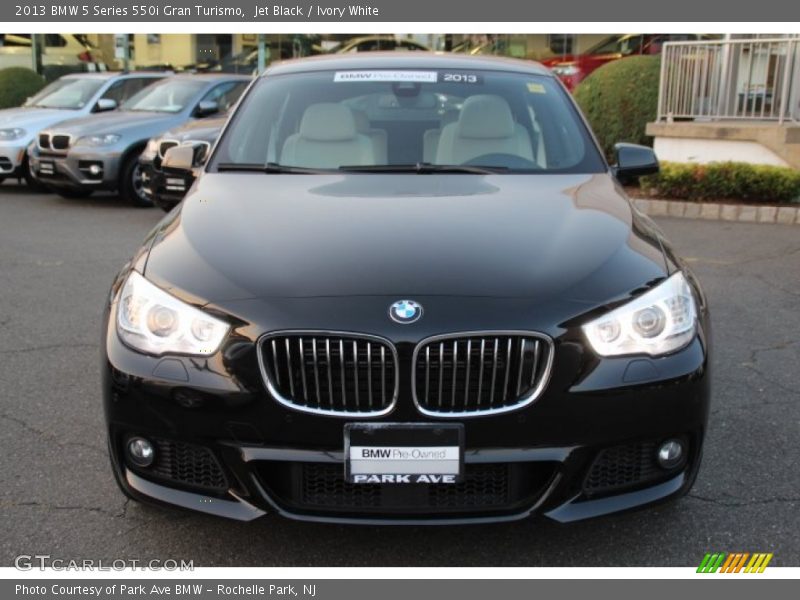 Jet Black / Ivory White 2013 BMW 5 Series 550i Gran Turismo