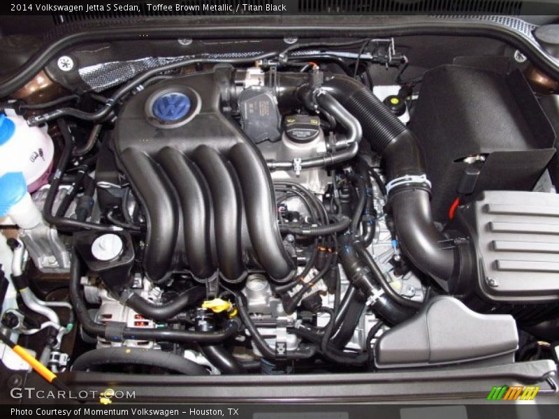 Toffee Brown Metallic / Titan Black 2014 Volkswagen Jetta S Sedan