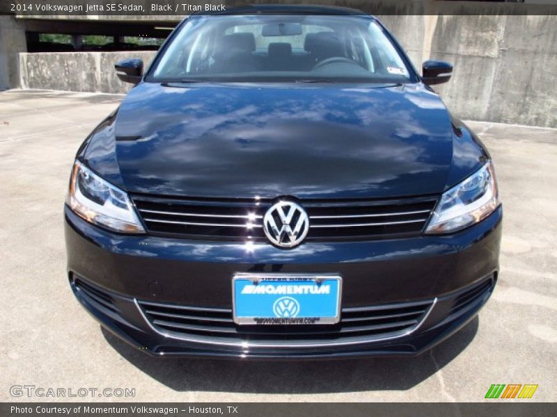 Black / Titan Black 2014 Volkswagen Jetta SE Sedan