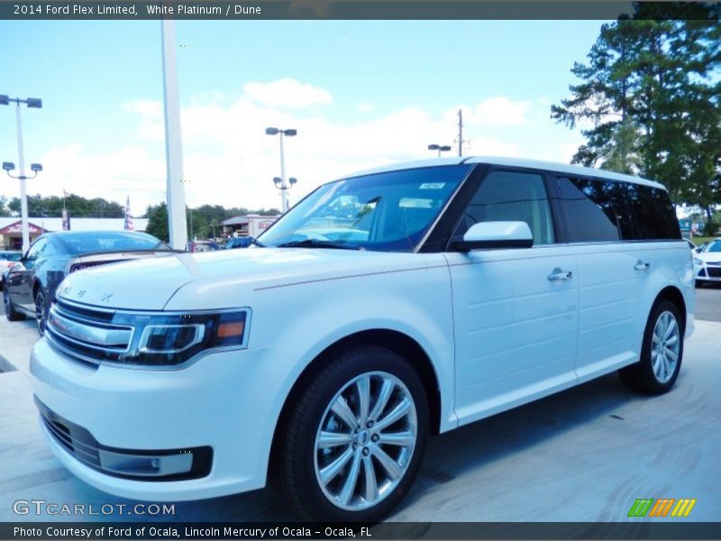 Front 3/4 View of 2014 Flex Limited