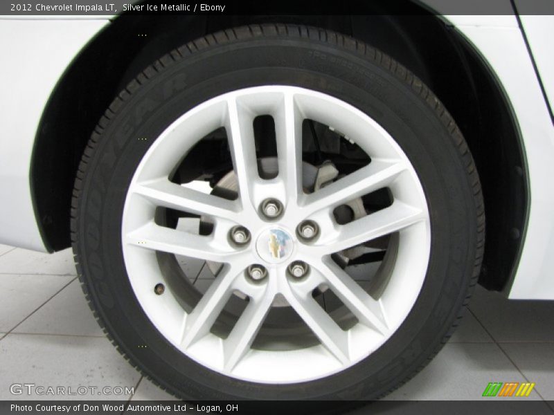 Silver Ice Metallic / Ebony 2012 Chevrolet Impala LT