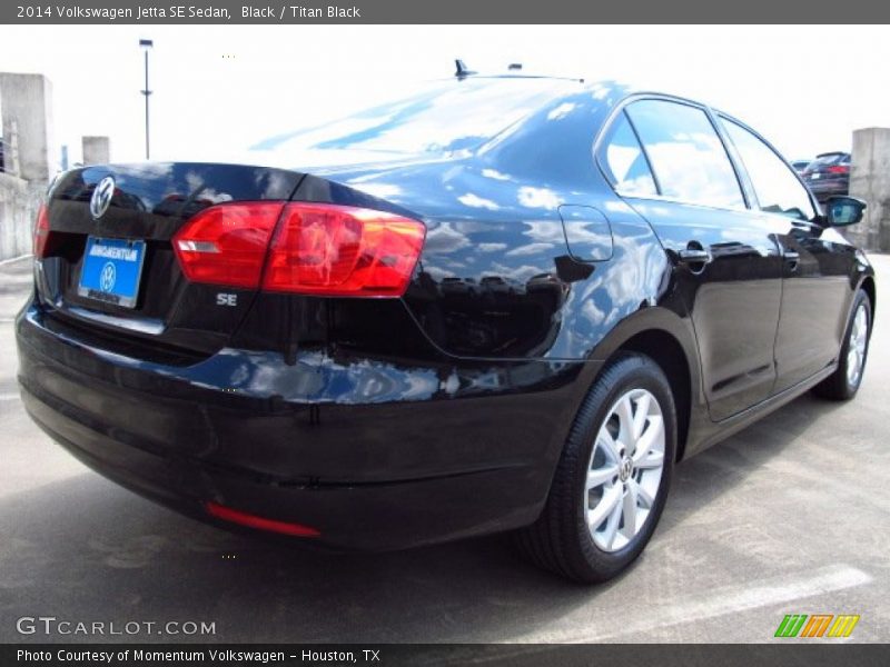 Black / Titan Black 2014 Volkswagen Jetta SE Sedan