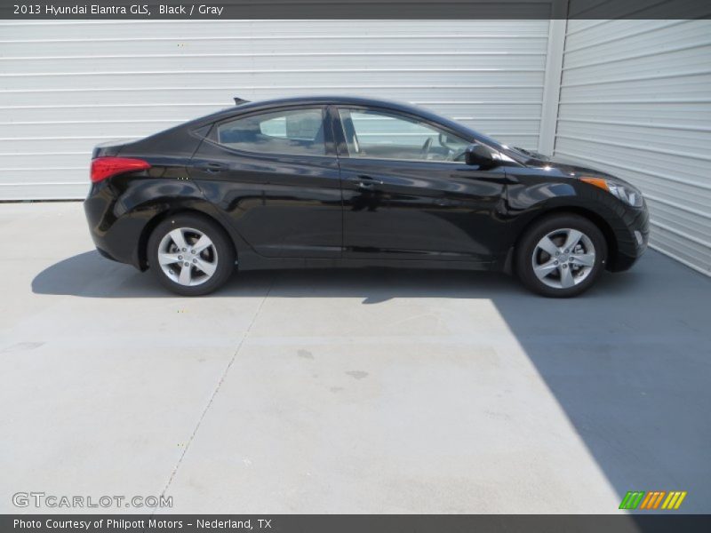 Black / Gray 2013 Hyundai Elantra GLS