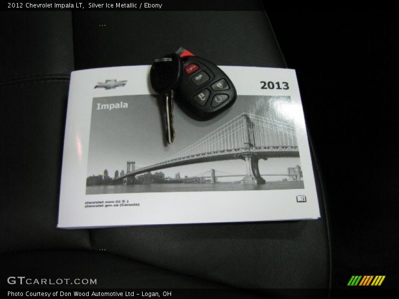 Silver Ice Metallic / Ebony 2012 Chevrolet Impala LT