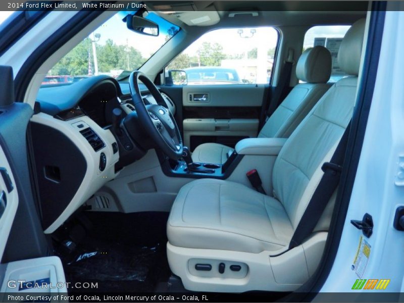 Front Seat of 2014 Flex Limited