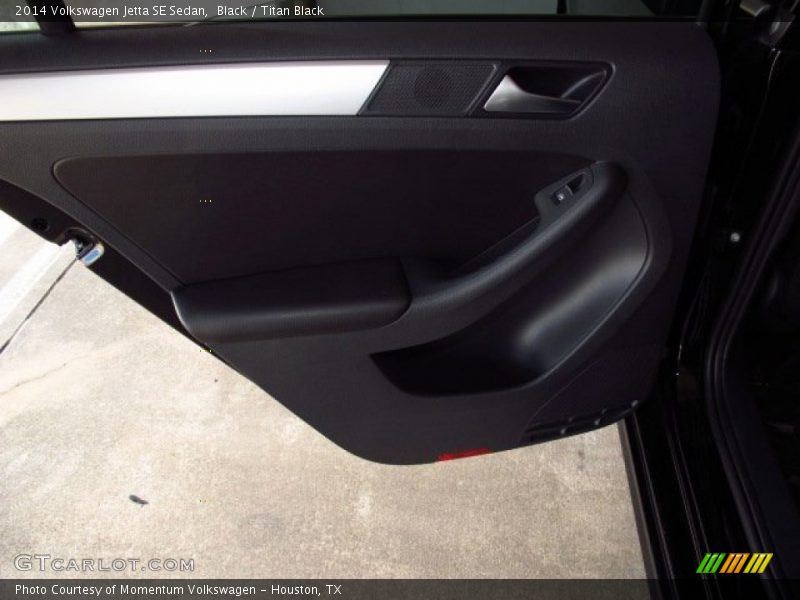 Black / Titan Black 2014 Volkswagen Jetta SE Sedan