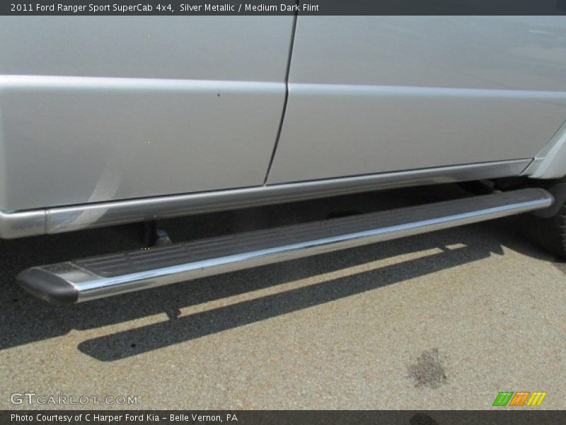 Silver Metallic / Medium Dark Flint 2011 Ford Ranger Sport SuperCab 4x4