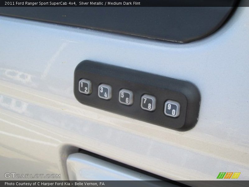 Silver Metallic / Medium Dark Flint 2011 Ford Ranger Sport SuperCab 4x4