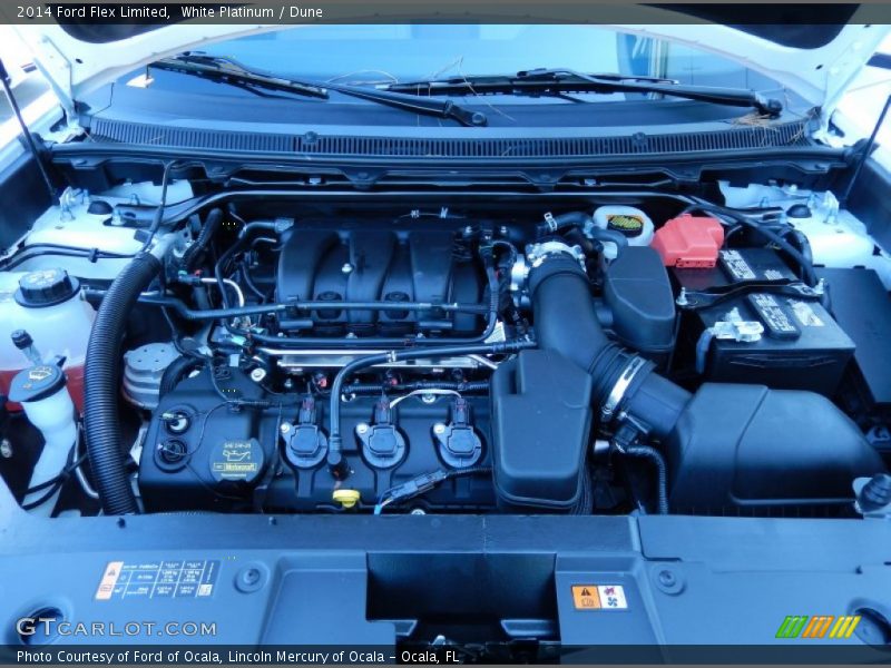  2014 Flex Limited Engine - 3.5 Liter DOHC 24-Valve Ti-VCT V6