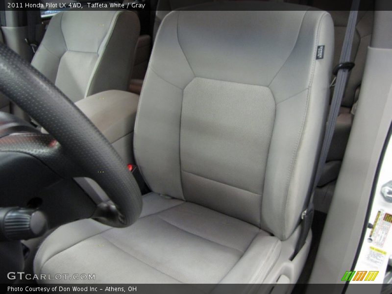 Taffeta White / Gray 2011 Honda Pilot LX 4WD