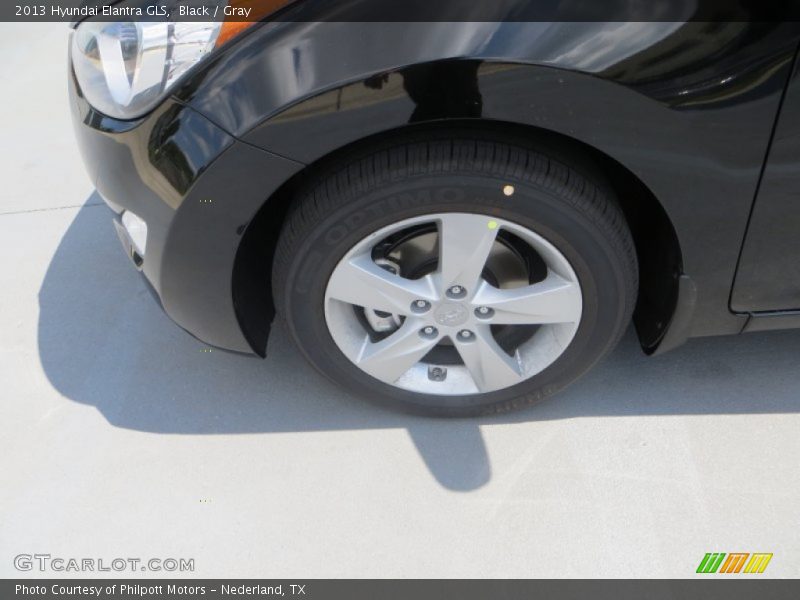 Black / Gray 2013 Hyundai Elantra GLS