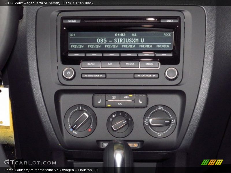 Black / Titan Black 2014 Volkswagen Jetta SE Sedan