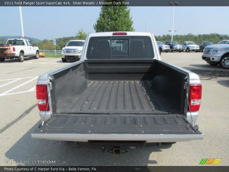 Silver Metallic / Medium Dark Flint 2011 Ford Ranger Sport SuperCab 4x4