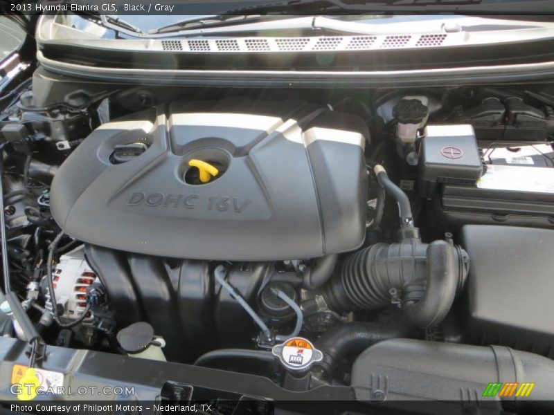 Black / Gray 2013 Hyundai Elantra GLS