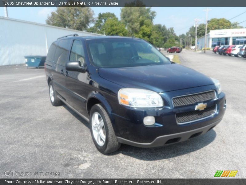 Dark Blue Metallic / Neutral Beige 2005 Chevrolet Uplander LS