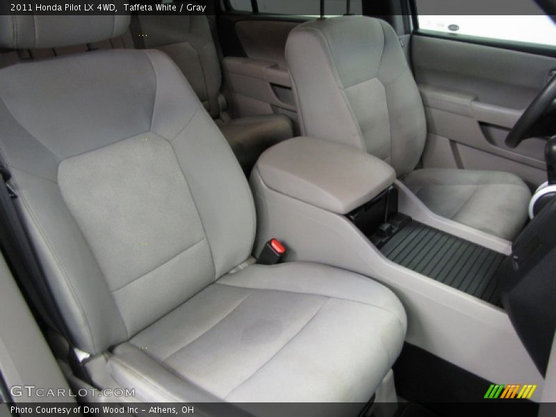 Taffeta White / Gray 2011 Honda Pilot LX 4WD