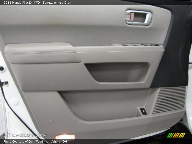 Taffeta White / Gray 2011 Honda Pilot LX 4WD