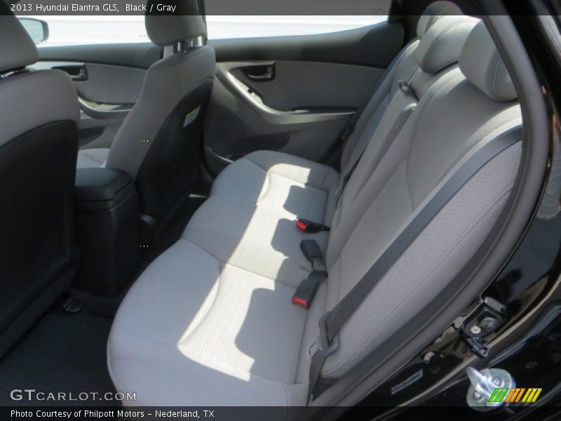 Black / Gray 2013 Hyundai Elantra GLS