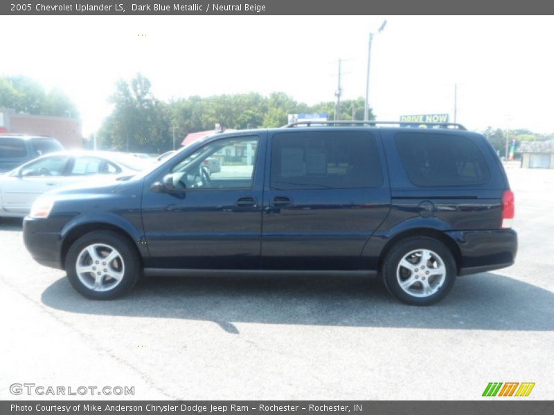 Dark Blue Metallic / Neutral Beige 2005 Chevrolet Uplander LS