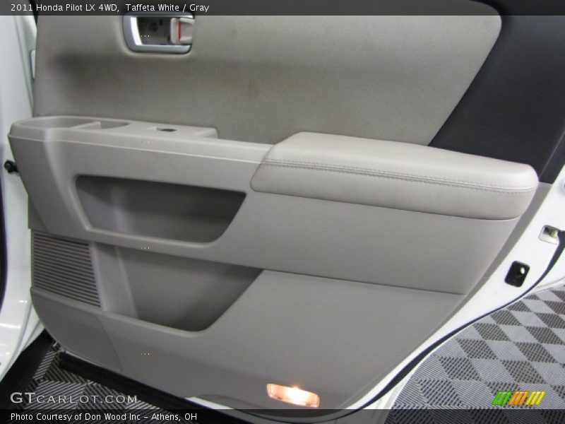 Taffeta White / Gray 2011 Honda Pilot LX 4WD