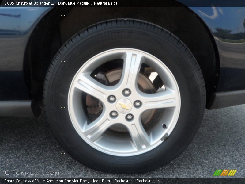 Dark Blue Metallic / Neutral Beige 2005 Chevrolet Uplander LS