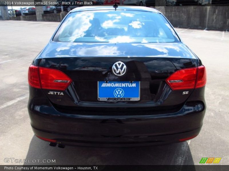 Black / Titan Black 2014 Volkswagen Jetta SE Sedan