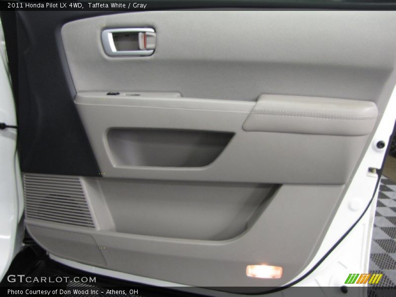 Taffeta White / Gray 2011 Honda Pilot LX 4WD