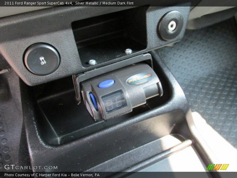 Silver Metallic / Medium Dark Flint 2011 Ford Ranger Sport SuperCab 4x4