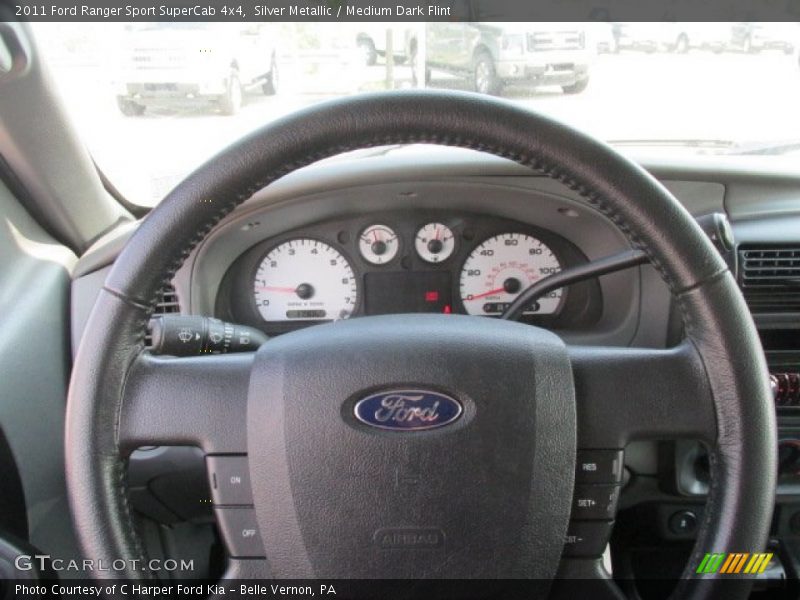 Silver Metallic / Medium Dark Flint 2011 Ford Ranger Sport SuperCab 4x4