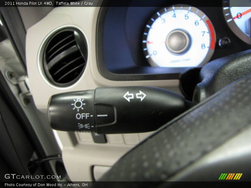 Taffeta White / Gray 2011 Honda Pilot LX 4WD