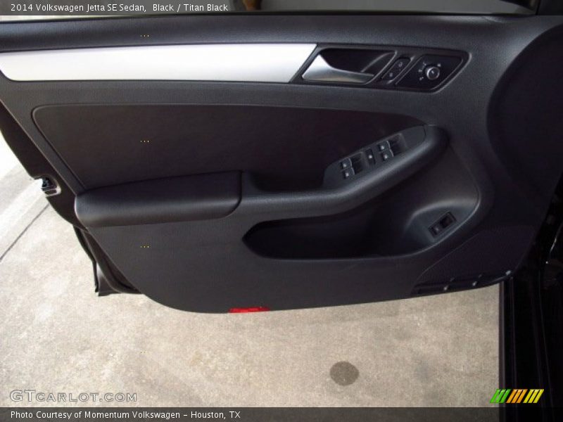 Black / Titan Black 2014 Volkswagen Jetta SE Sedan