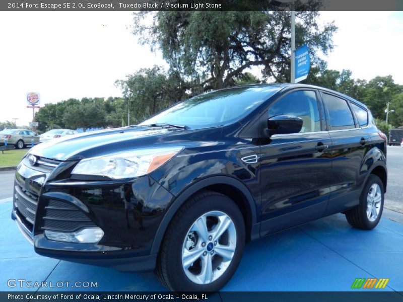 Tuxedo Black / Medium Light Stone 2014 Ford Escape SE 2.0L EcoBoost