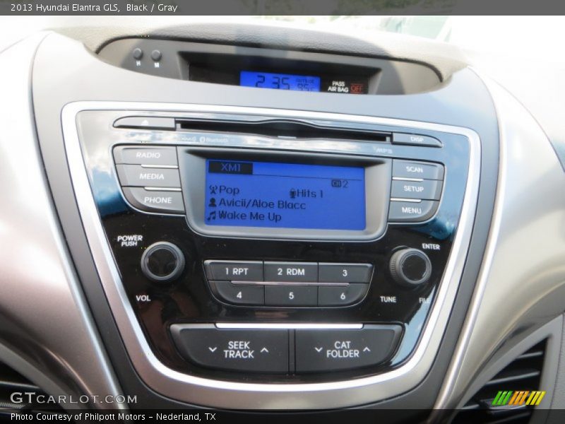 Black / Gray 2013 Hyundai Elantra GLS