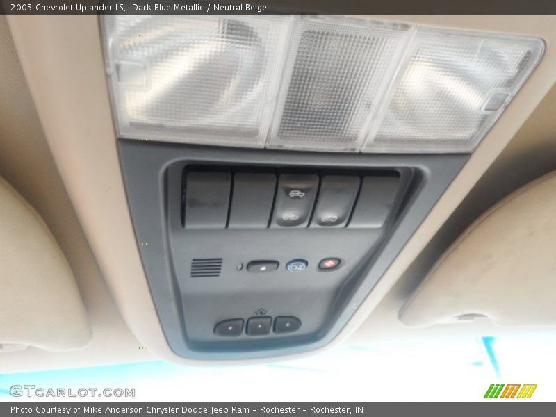 Dark Blue Metallic / Neutral Beige 2005 Chevrolet Uplander LS