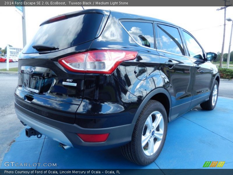 Tuxedo Black / Medium Light Stone 2014 Ford Escape SE 2.0L EcoBoost