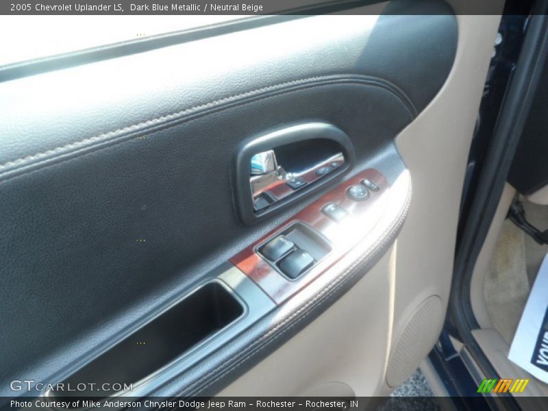 Dark Blue Metallic / Neutral Beige 2005 Chevrolet Uplander LS