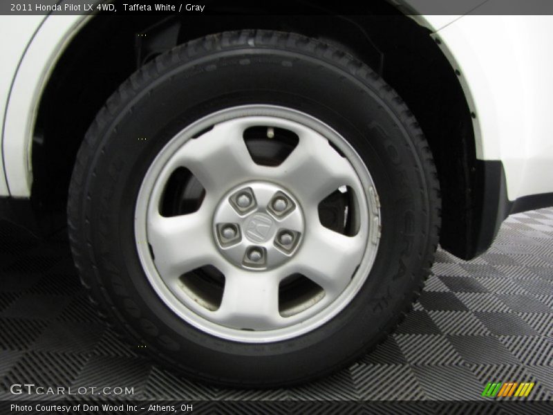 Taffeta White / Gray 2011 Honda Pilot LX 4WD