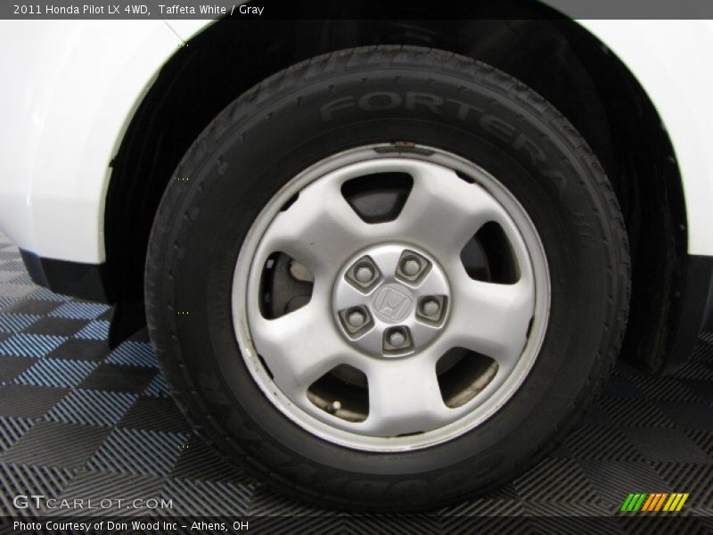 Taffeta White / Gray 2011 Honda Pilot LX 4WD