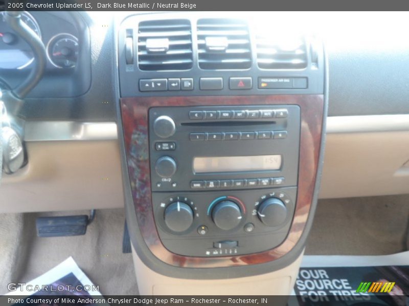 Dark Blue Metallic / Neutral Beige 2005 Chevrolet Uplander LS