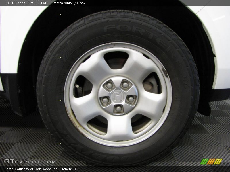 Taffeta White / Gray 2011 Honda Pilot LX 4WD