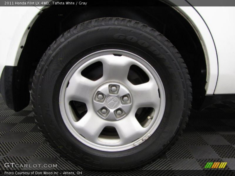 Taffeta White / Gray 2011 Honda Pilot LX 4WD