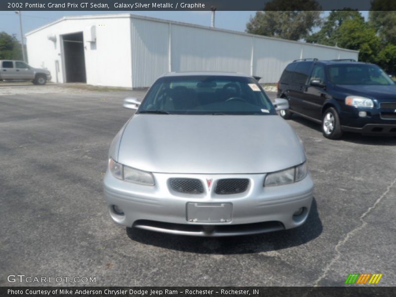 Galaxy Silver Metallic / Graphite 2002 Pontiac Grand Prix GT Sedan