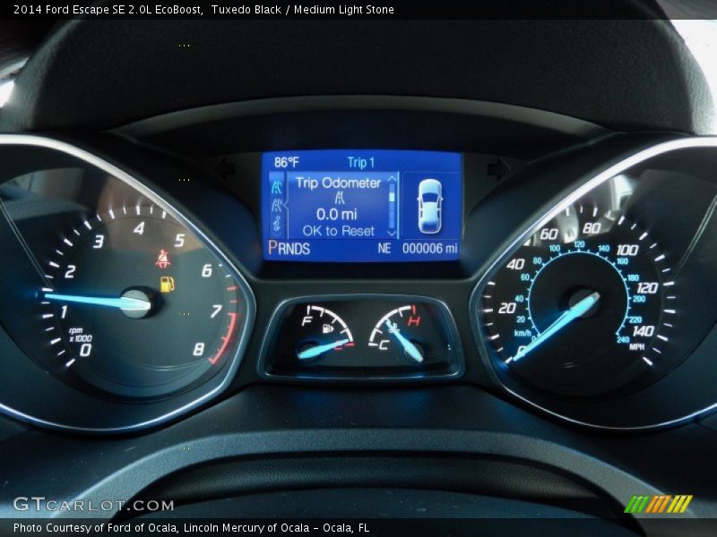 Tuxedo Black / Medium Light Stone 2014 Ford Escape SE 2.0L EcoBoost