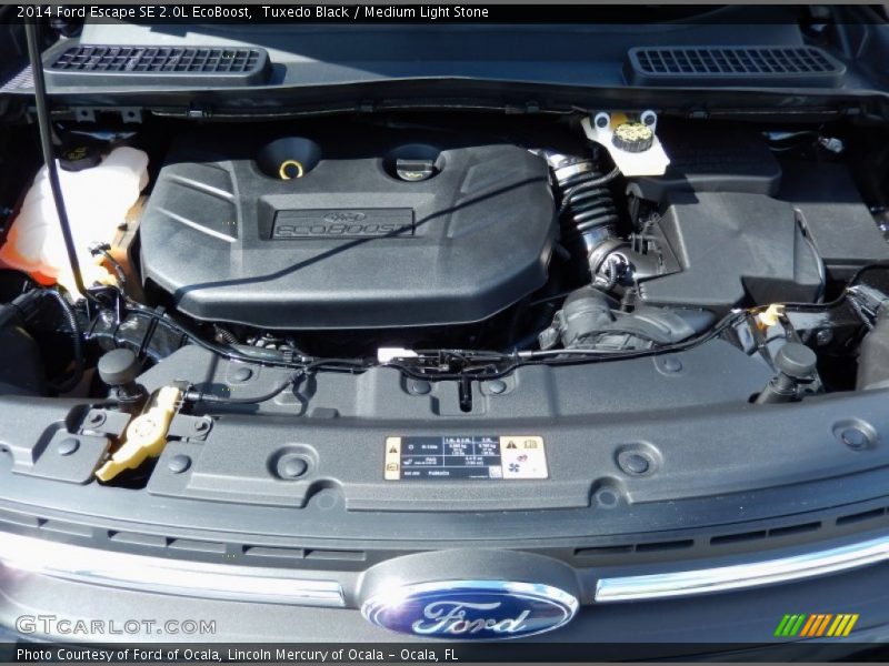 Tuxedo Black / Medium Light Stone 2014 Ford Escape SE 2.0L EcoBoost
