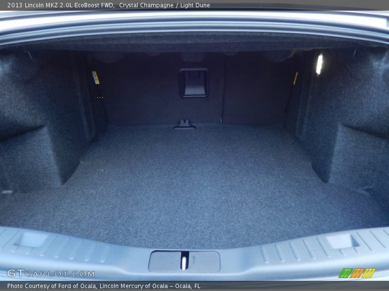 Crystal Champagne / Light Dune 2013 Lincoln MKZ 2.0L EcoBoost FWD