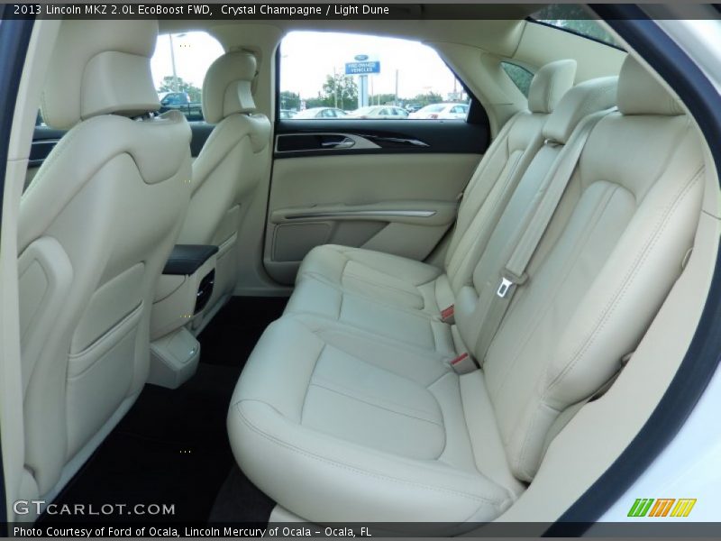 Crystal Champagne / Light Dune 2013 Lincoln MKZ 2.0L EcoBoost FWD