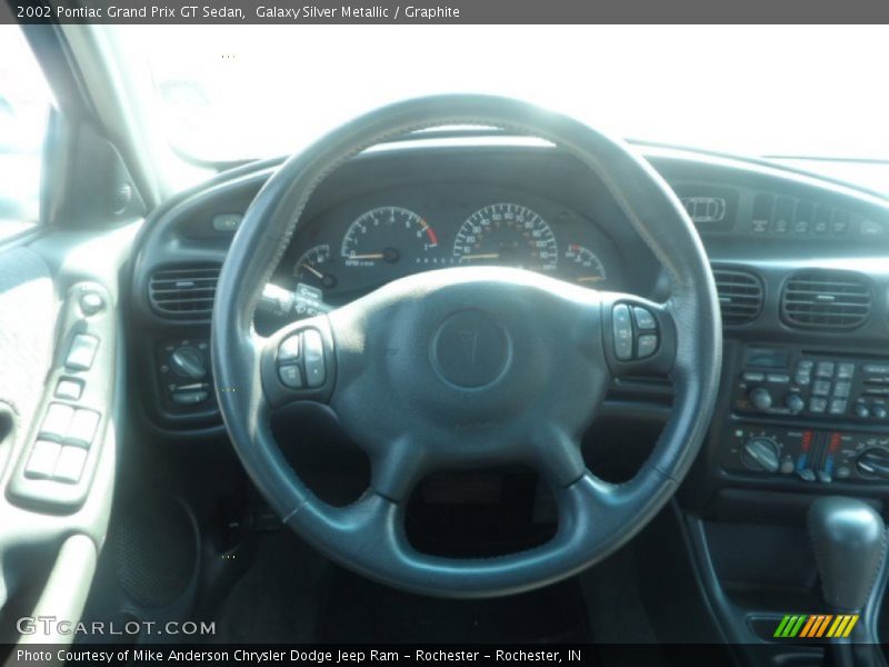 Galaxy Silver Metallic / Graphite 2002 Pontiac Grand Prix GT Sedan