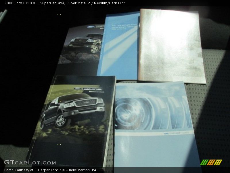 Silver Metallic / Medium/Dark Flint 2008 Ford F150 XLT SuperCab 4x4